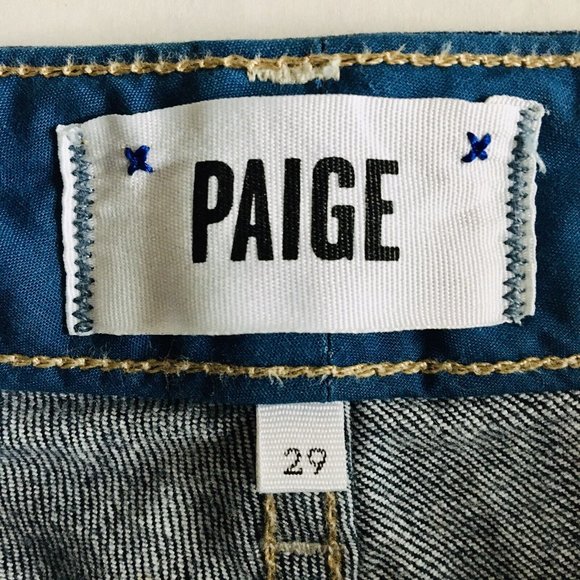 PAIGE Jimmy Jimmy Short Candace Blue Jean Shorts Women's SIze 29‎ - Picture 4 of 8